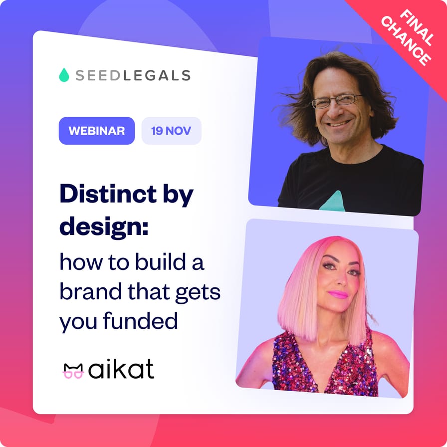 Distinct by design: how to build a brand that gets you funded