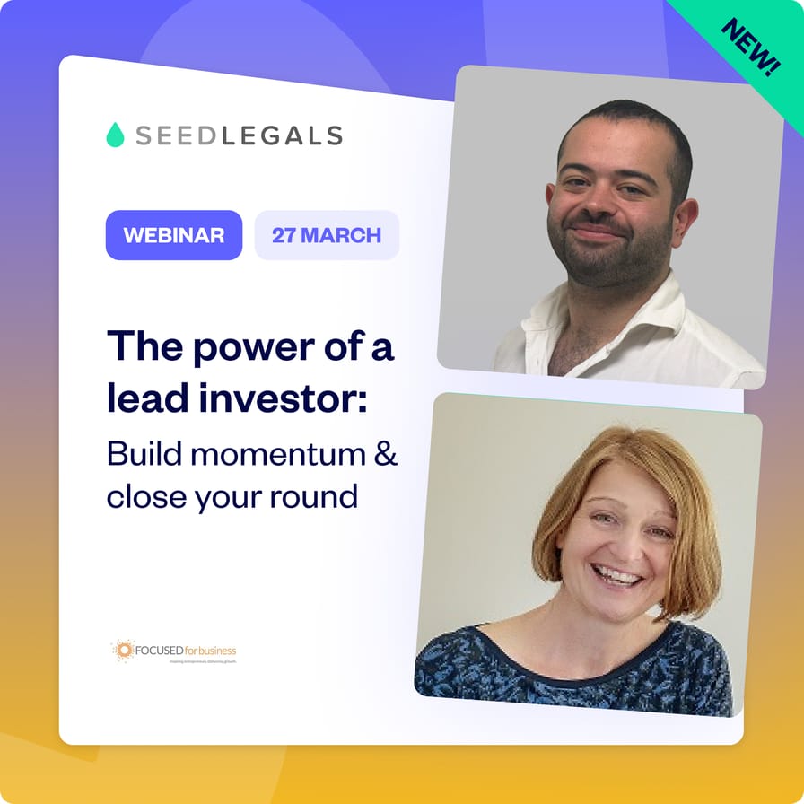 The power of a lead investor: Build momentum & close your round