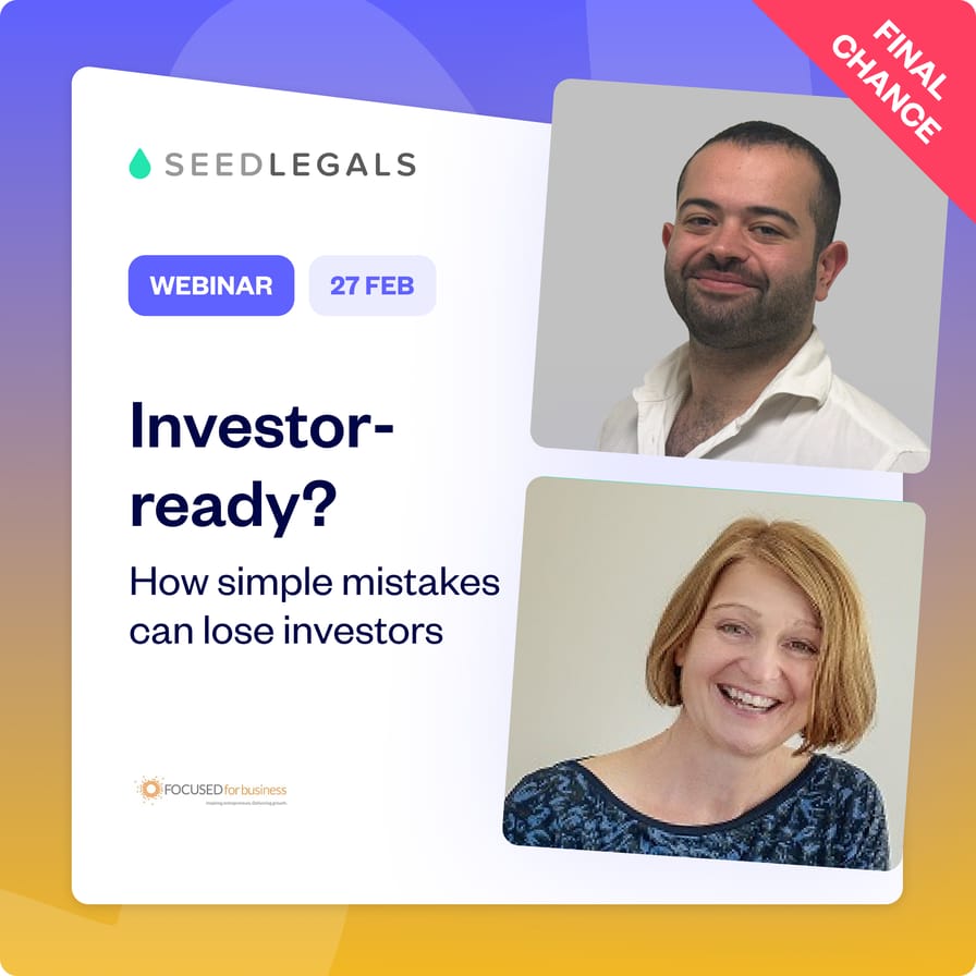 Investor-ready? How simple mistakes can lose investors