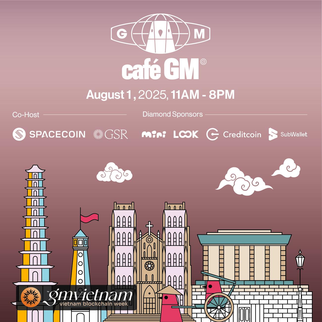 Cafe GM by Spacecoin & GSR - DePIN & RWA & Web3 | Day1 的封面圖片