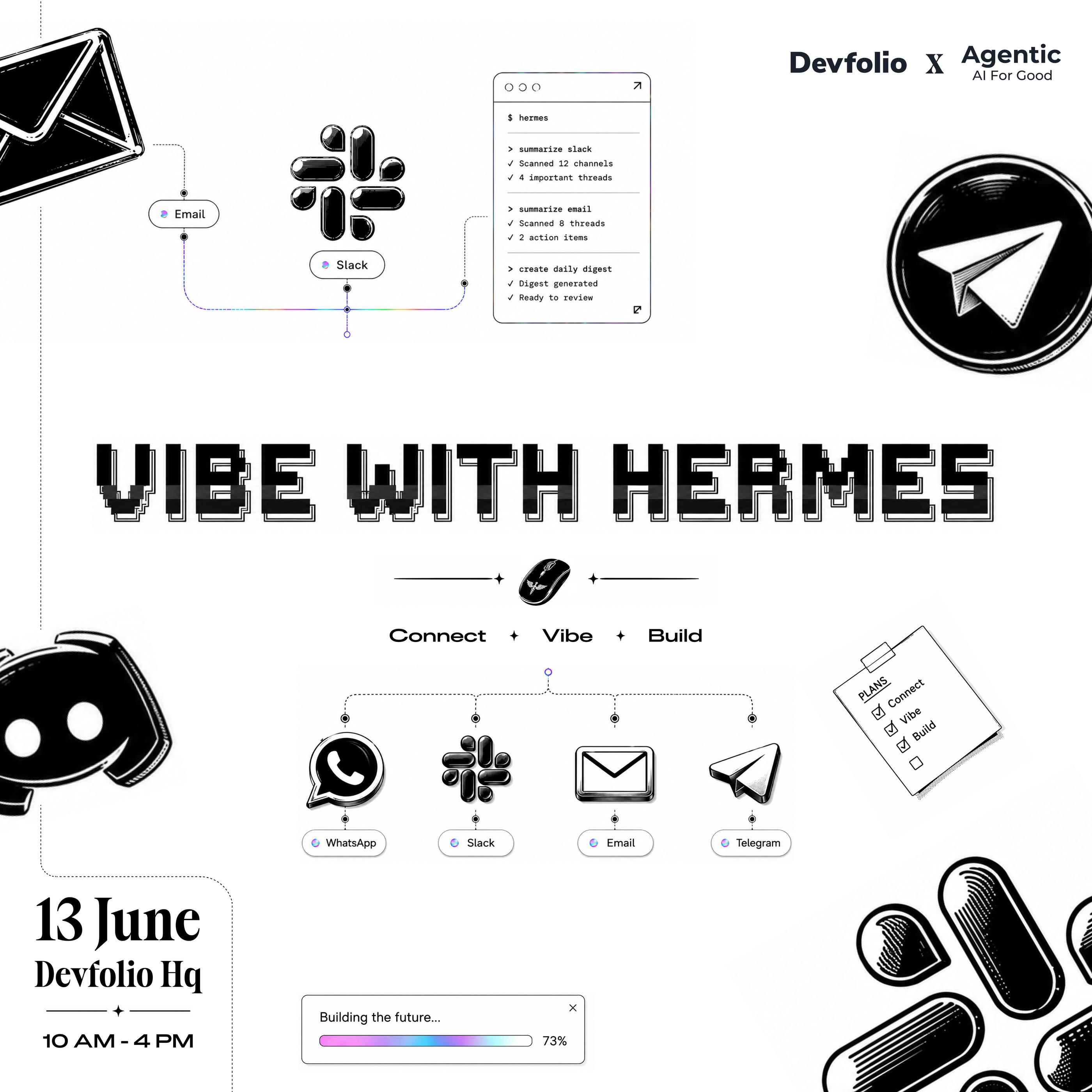 Vibe with Hermes Agent