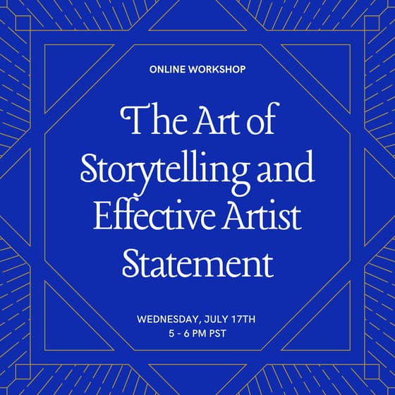 The Art of Storytelling and Effective Artist Statements