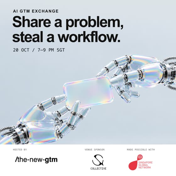AI GTM Exchange: Share a Problem, Steal a Workflow cover image