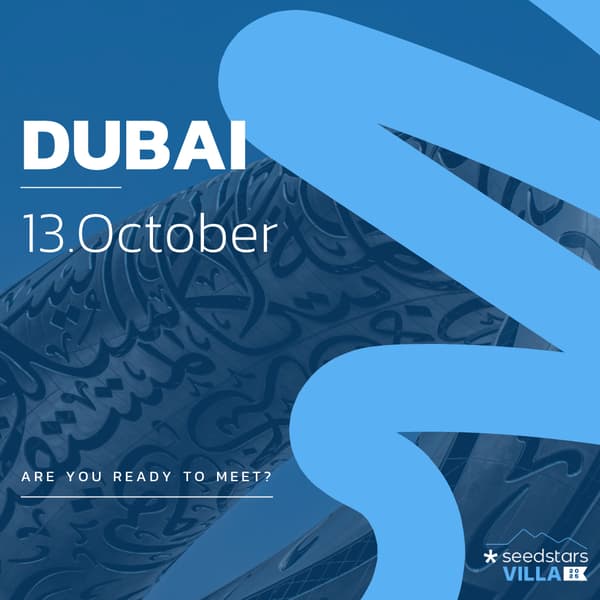 Seedstars Villa Returns To Dubai For An Exclusive Networking Evening In October 2025