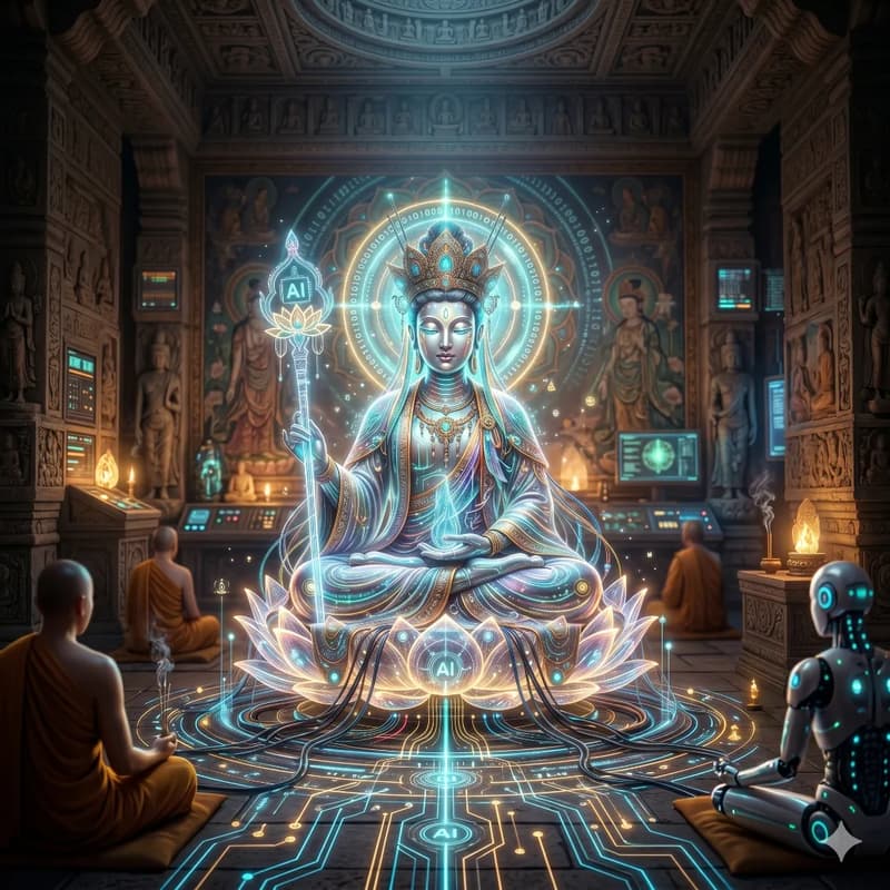 Cover Image for Buddhist Wisdom and AI Emotions