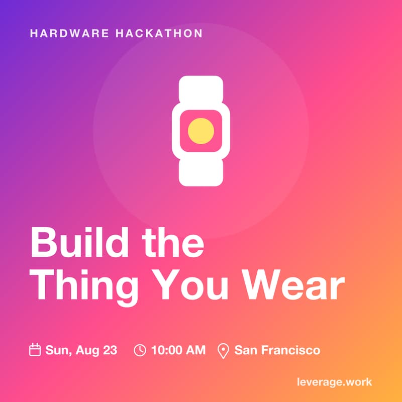 Cover Image for Build the Thing You Wear