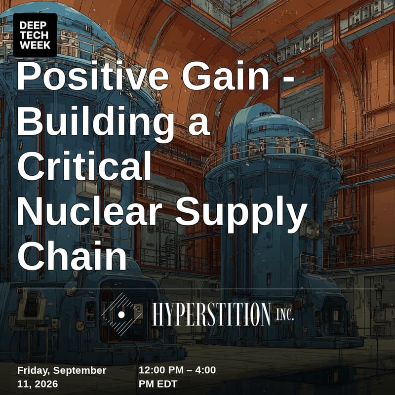 Cover Image for Positive Gain - Building a Critical Nuclear Supply Chain