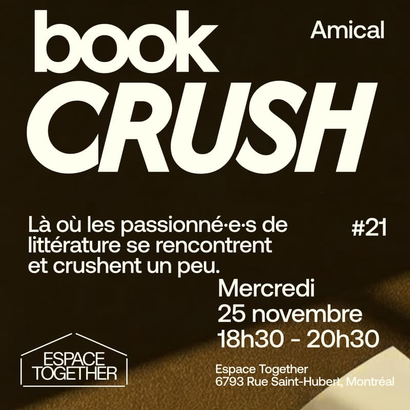 Cover Image for Book Crush #21 - Amical 📚