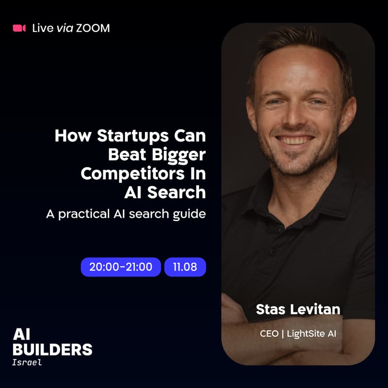 Cover Image for How Startups Can Beat Bigger Competitors In AI Search