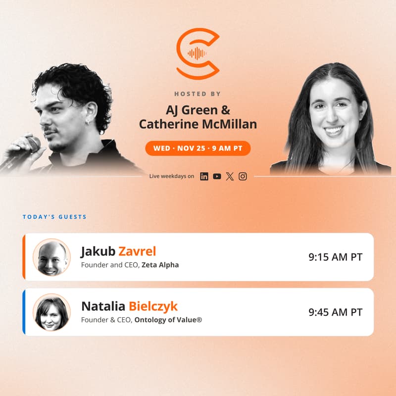 Cover Image for The AI Collective Podcast with AJ & Catherine: Wednesday, Nov 25