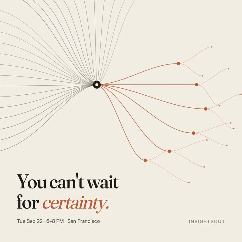 Cover Image for You Can't Wait for Certainty: A repeatable way to decide under pressure, one your team can use without you in the room