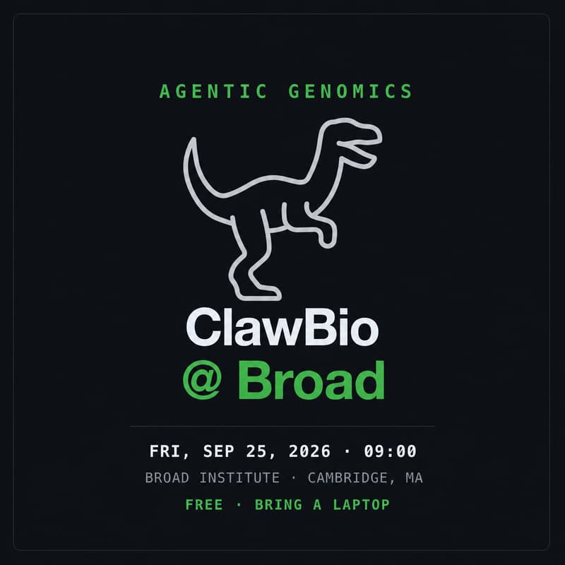 Cover Image for ClawBio, developing your own genomic agent from scratch