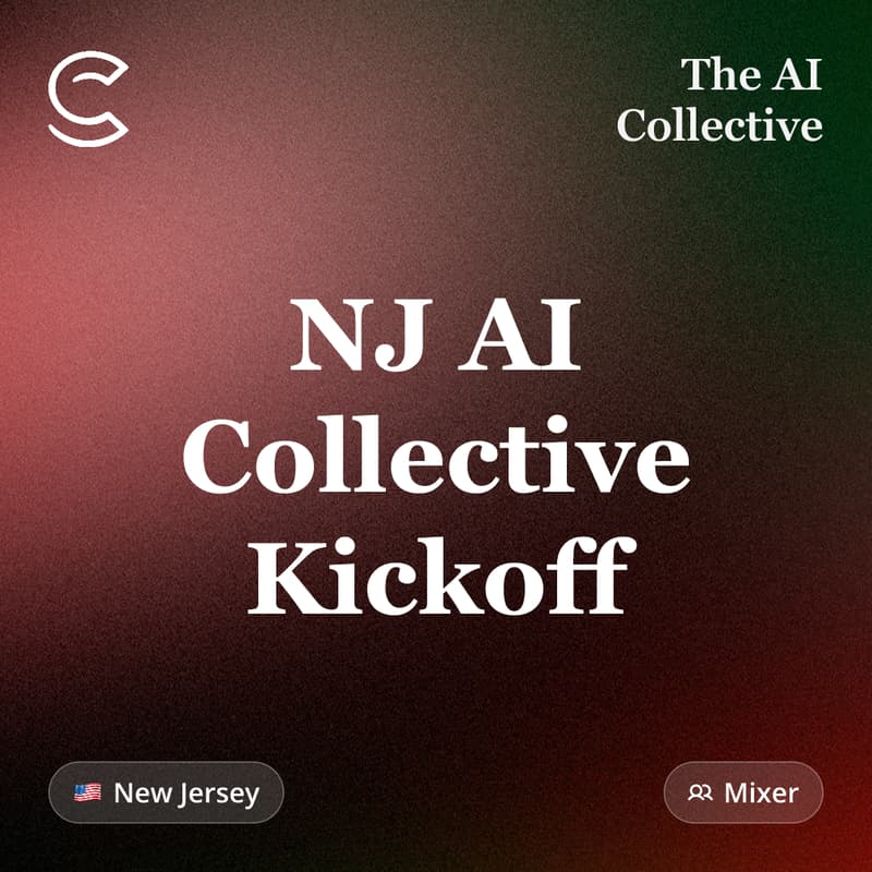 Cover Image for NJ AI Collective Kickoff