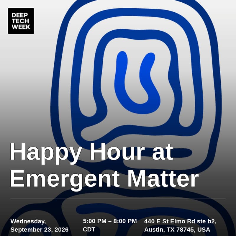 Cover Image for Happy Hour at Emergent Matter