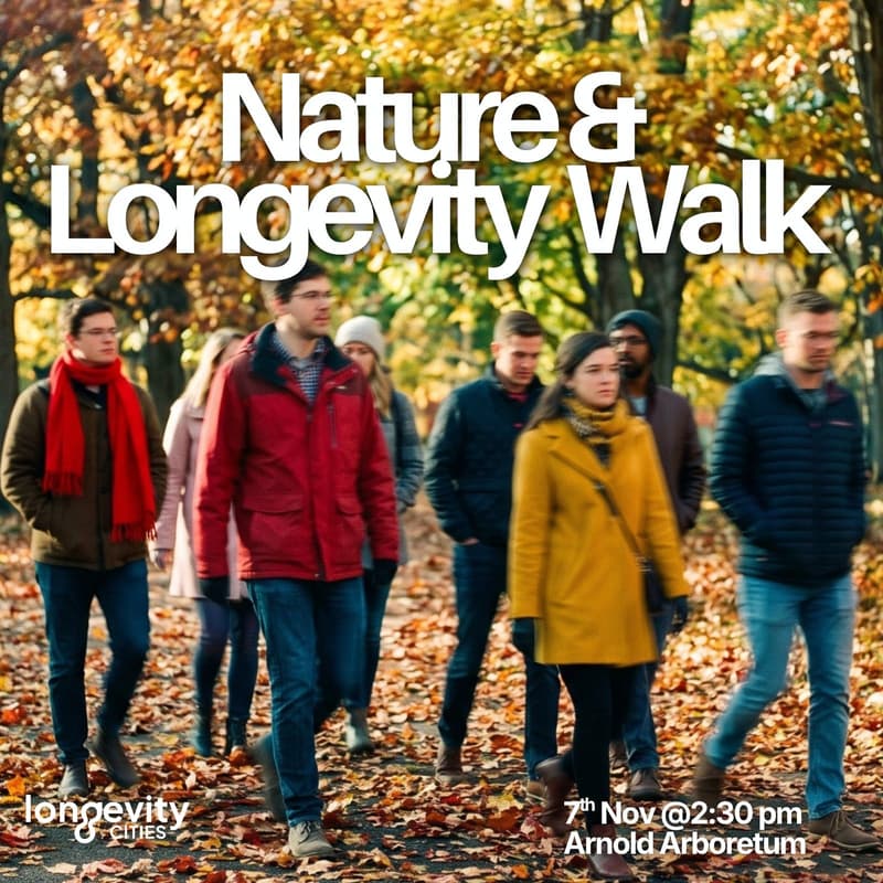 Cover Image for Nature & Longevity Walk with Longevity Cities
