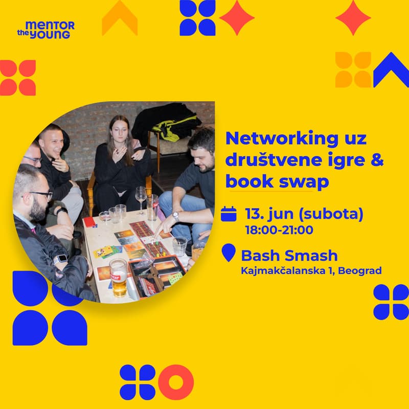 Cover Image for Networking uz društvene igre & book swap [Mentor The Young]