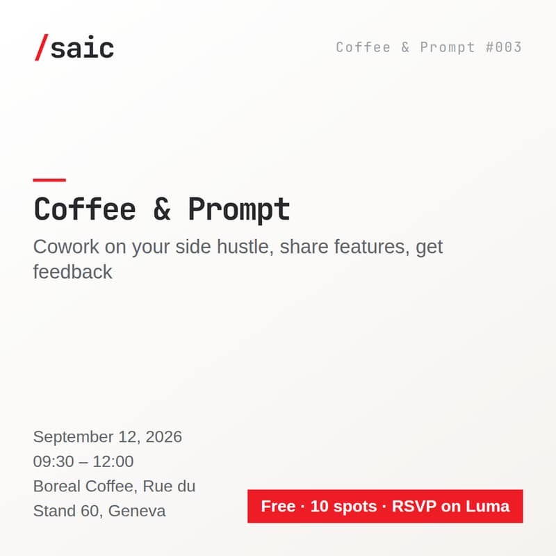 Cover Image for Coffee & Prompt #003