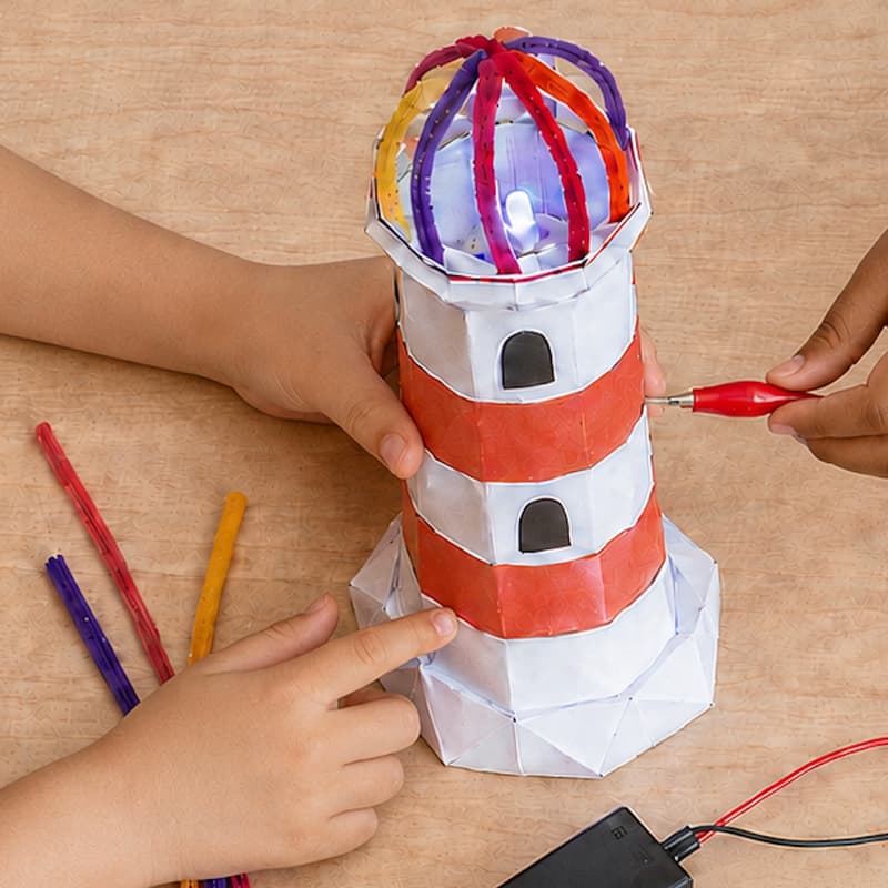 Cover Image for VIERTEL Leuchttürme - Stromkreise bauen und zum Leuchten bringen (5-10 Jahre)