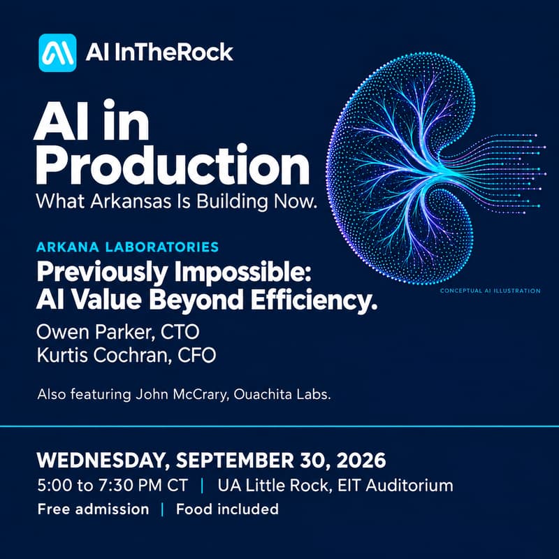 Cover Image for AI in Production: What Arkansas Is Building Now