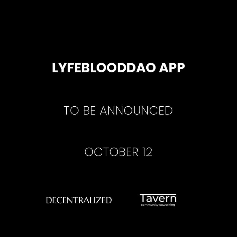 Cover Image for LyfebloodDAO app