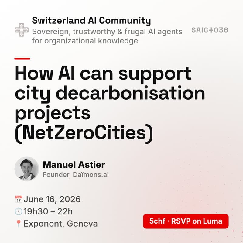 Cover Image for SAIC #036: How AI can support city decarbonisation projects (NetZeroCities)