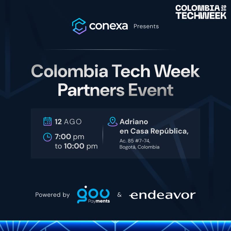 Cover Image for Conexa Partners Event, powered by GouPayments & Endeavor