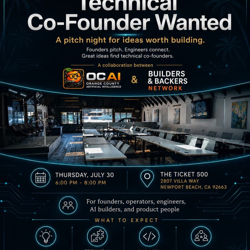 Cover Image for Technical Co-Founder Wanted