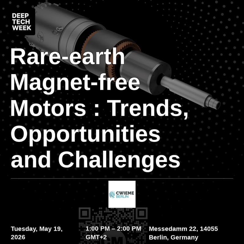 Cover Image for Rare-earth Magnet-free Motors : Trends, Opportunities and Challenges