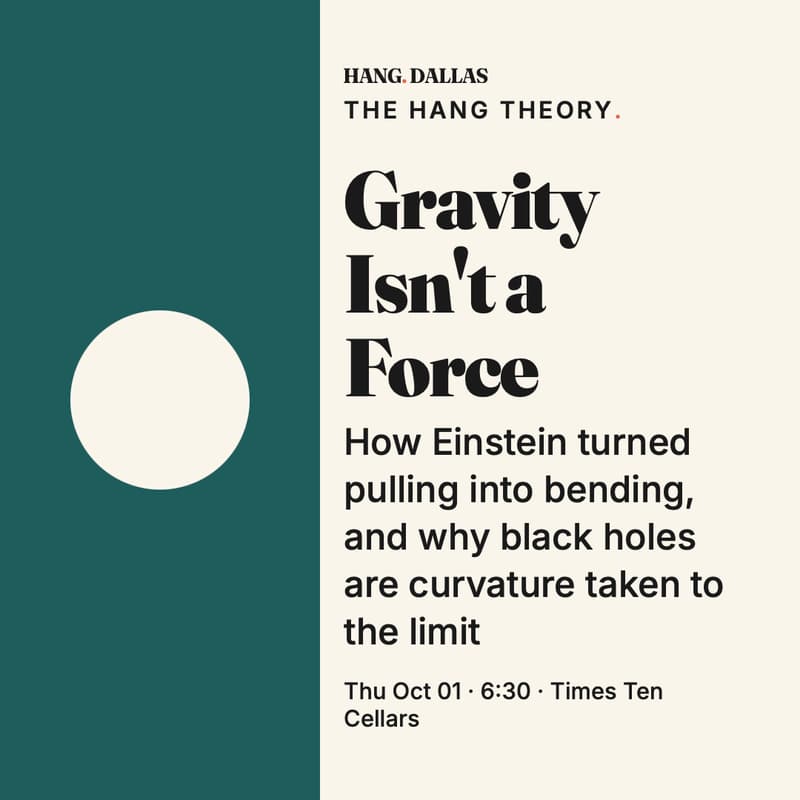 Cover Image for Gravity Isn't a Force