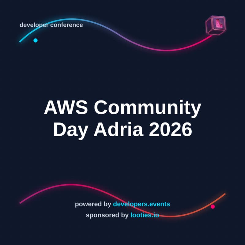 Cover Image for AWS Community Day Adria 2026