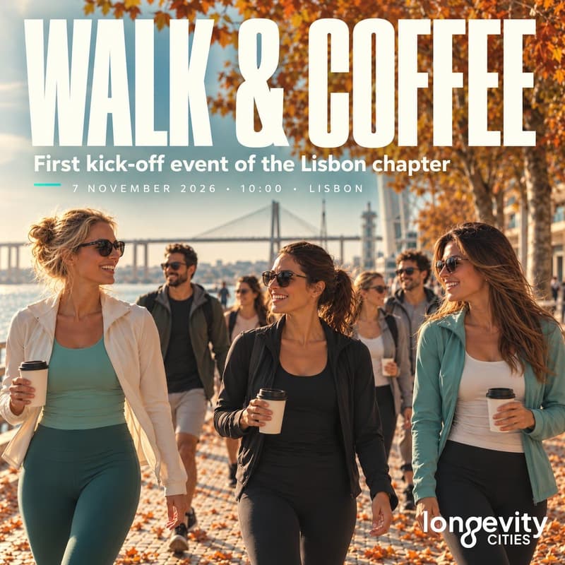 Cover Image for Walk & Coffee | First Longevity Lisbon event