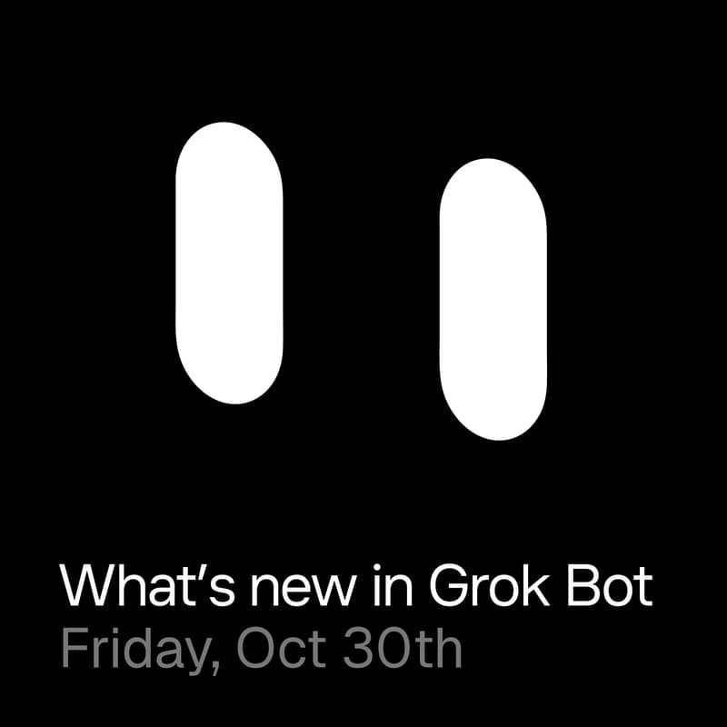 Cover Image for What's New in Grok Bot