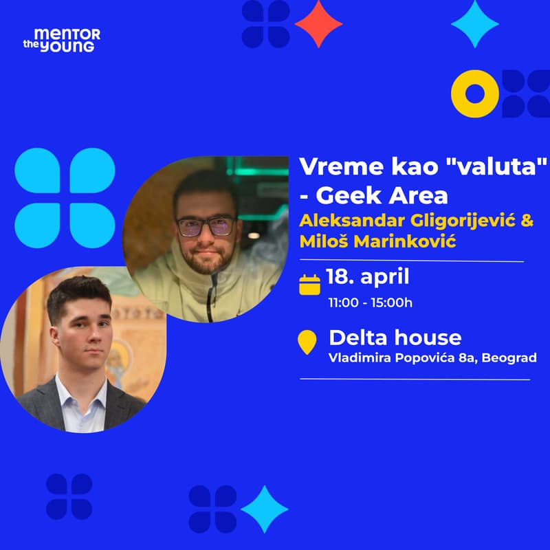Cover Image for Vreme kao "valuta" - Geek Area [Mentor The Young]