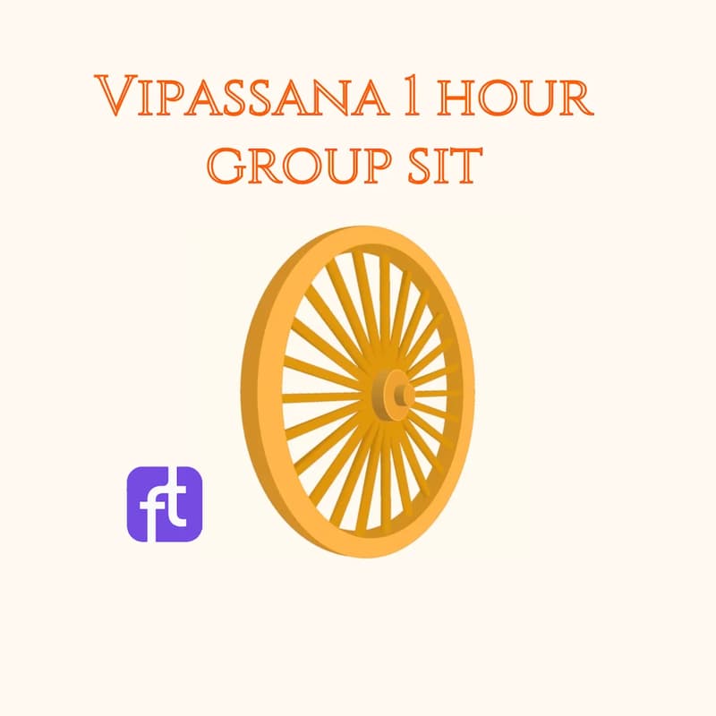 Cover Image for Weekly Vipassana Group Sit - Open Registration