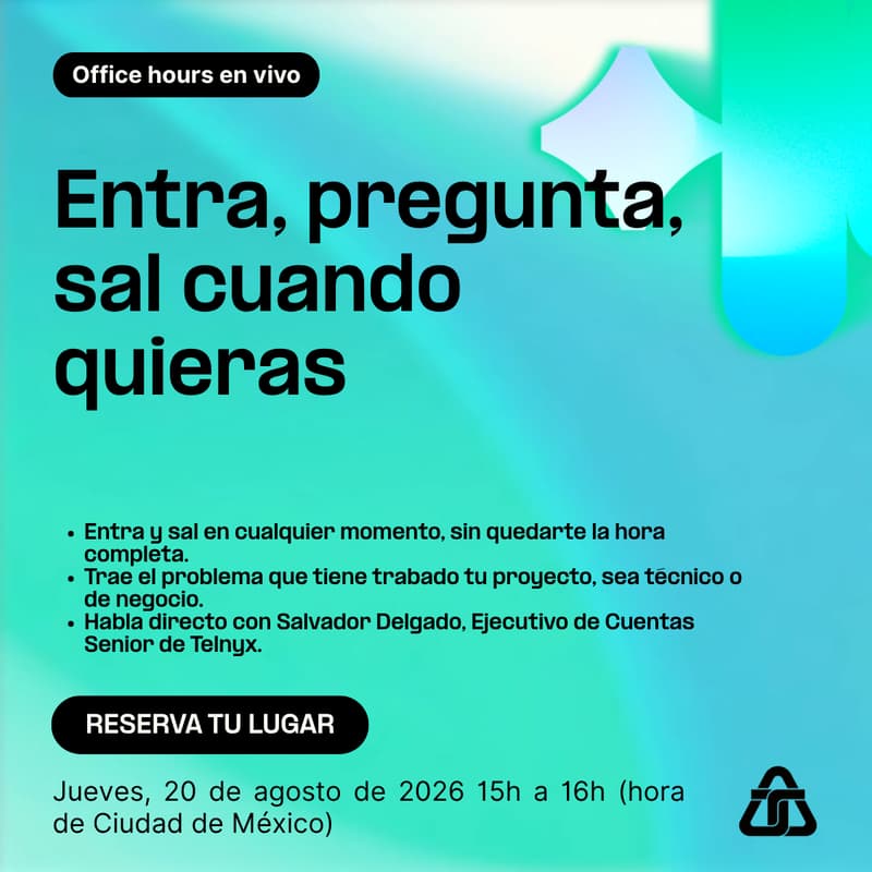 Cover Image for [Office Hours] Telnyx Latinoamérica