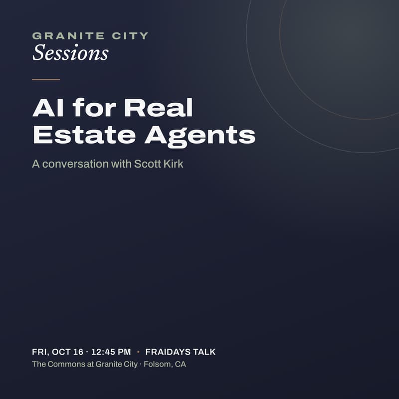 Cover Image for Granite City Sessions: AI for Real Estate Agents