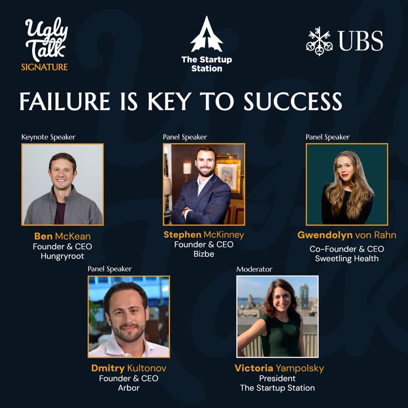 Cover Image for UGLY TALK: FAILURE IS KEY TO SUCCESS