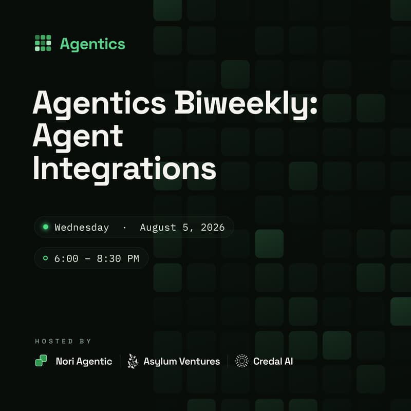 Cover Image for Agentics Biweekly: Agent Integrations
