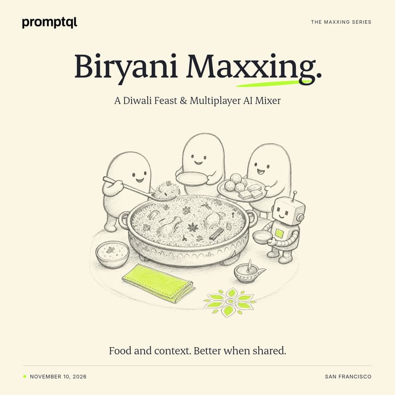 Cover Image for Biryani Maxxing: A Diwali Feast & Multiplayer AI Mixer