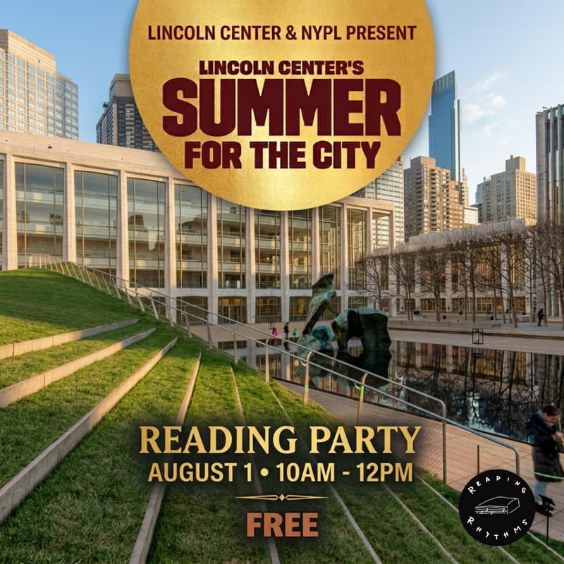 Cover Image for Summer for the City Reading Party @ Lincoln Center