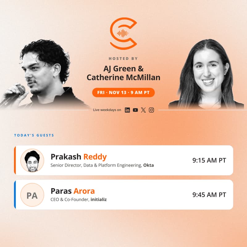 Cover Image for The AI Collective Podcast with AJ & Catherine: Friday, Nov 13