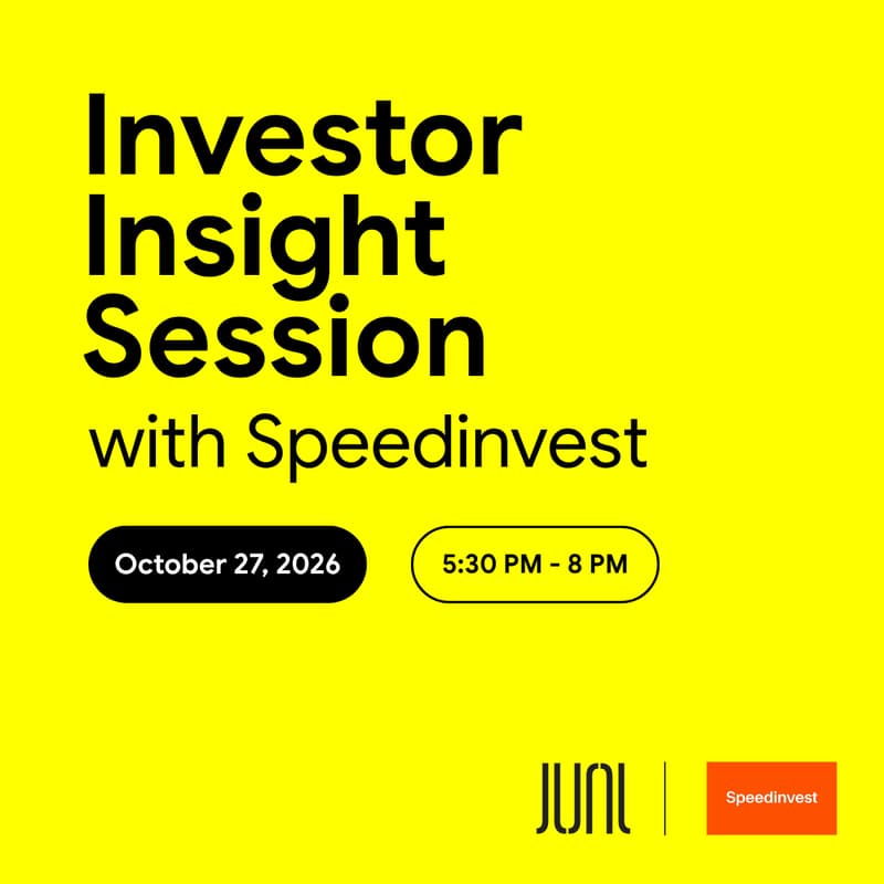 Cover Image for Investor Insight Session #3 - Speedinvest