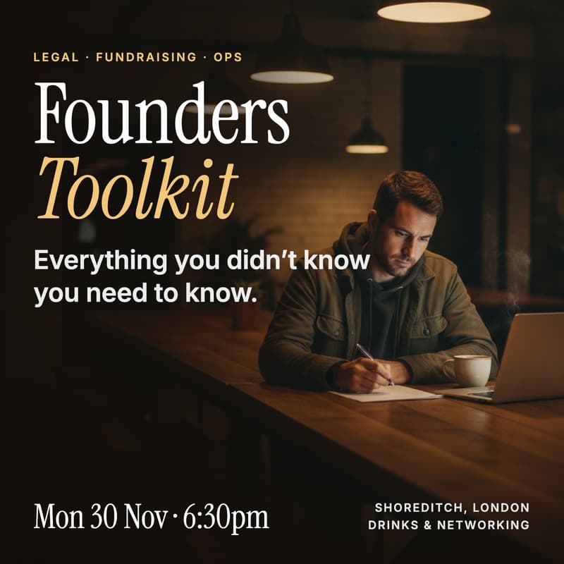 Cover Image for Founders Toolkit: Everything You Didn't Know You Need to Know