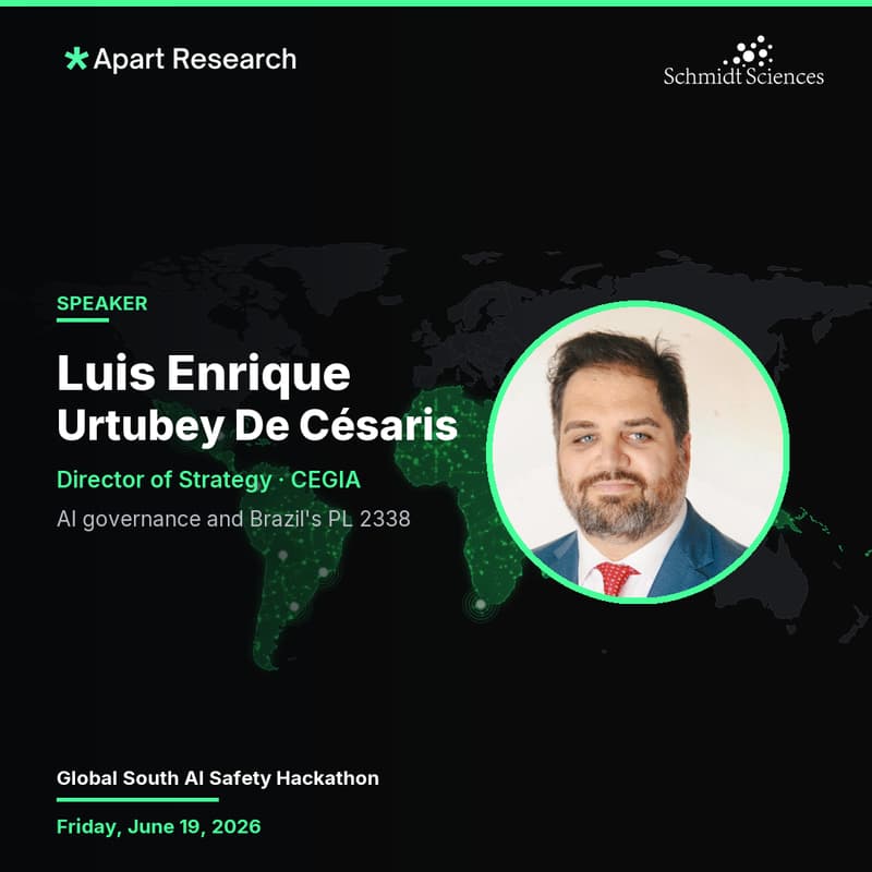 Cover Image for HackTalk: Luis Enrique Urtubey De Césaris - AI governance and Brazil's PL 2338
