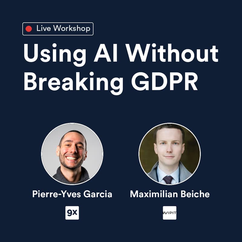 Cover Image for Using AI Without Breaking GDPR