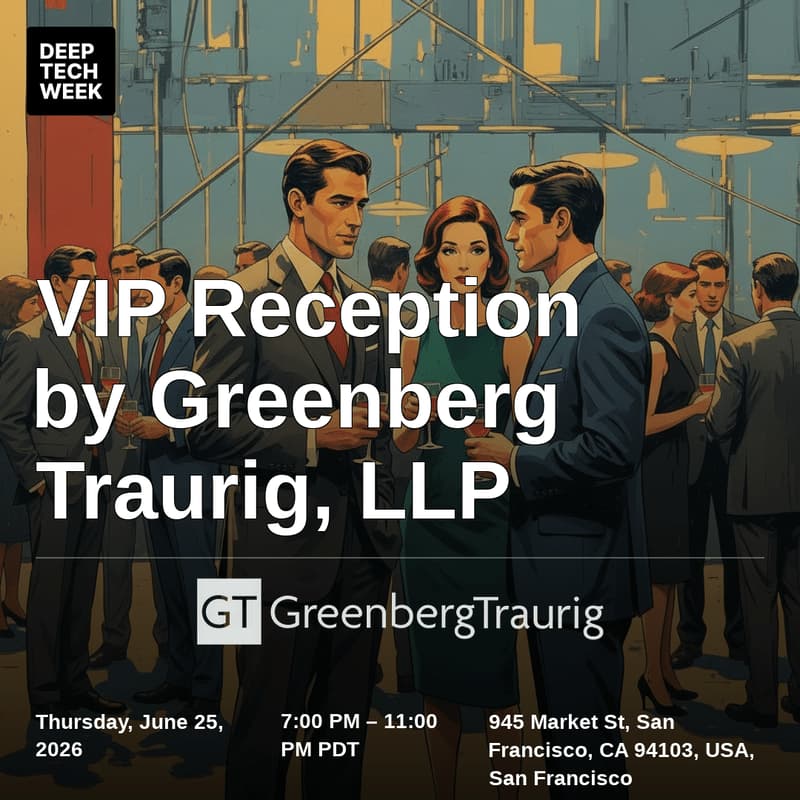 Cover Image for VIP Reception by Greenberg Traurig, LLP