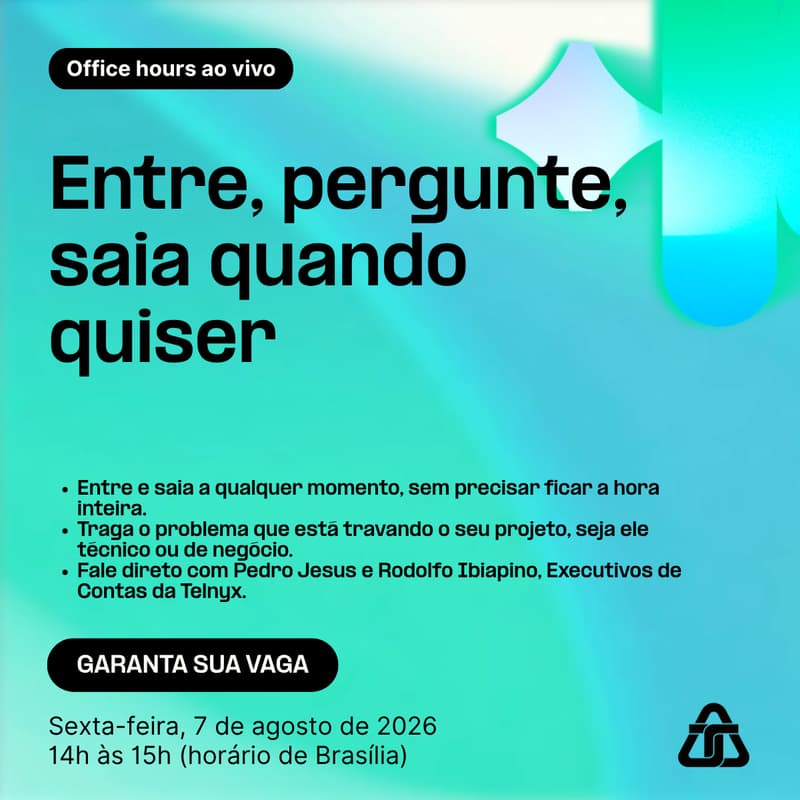 Cover Image for [Office Hours] Telnyx Brasil