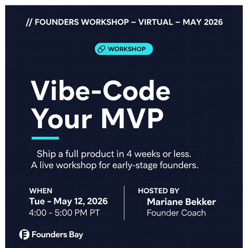 Cover Image for Vibe-Code Your MVP: Ship a Full Product in 4 Weeks (or Less)