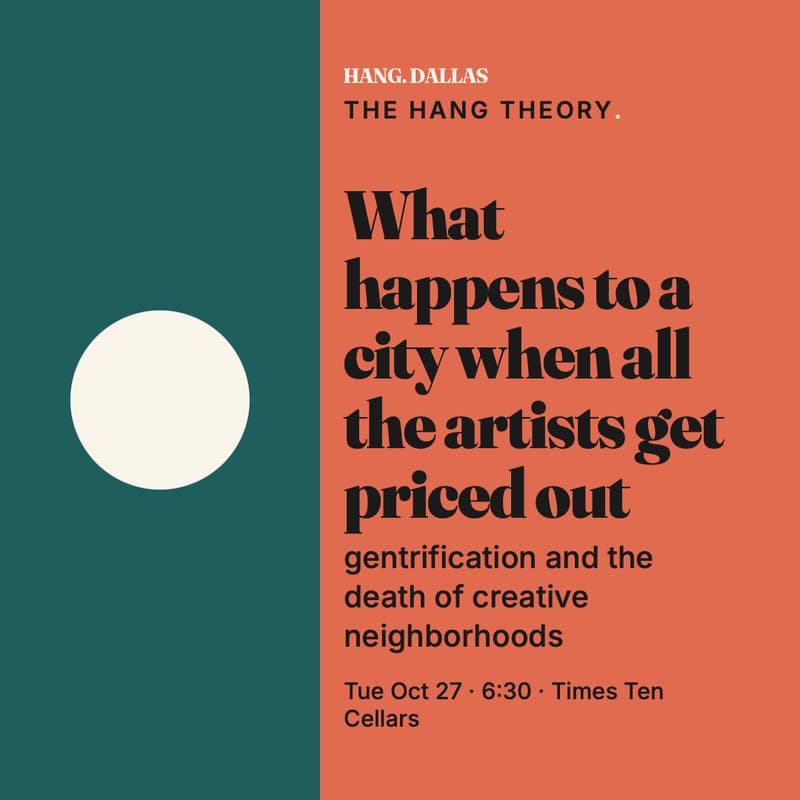 Cover Image for What happens to a city when all the artists get priced out