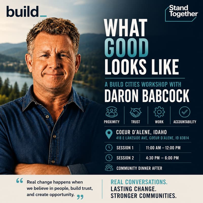 Cover Image for What Good Looks Like: A Build Cities Workshop with Daron Babcock